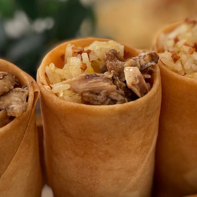 Chicken Adobo with Garlic Fried Rice