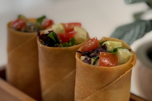 Spring Mix Salad with Dressing